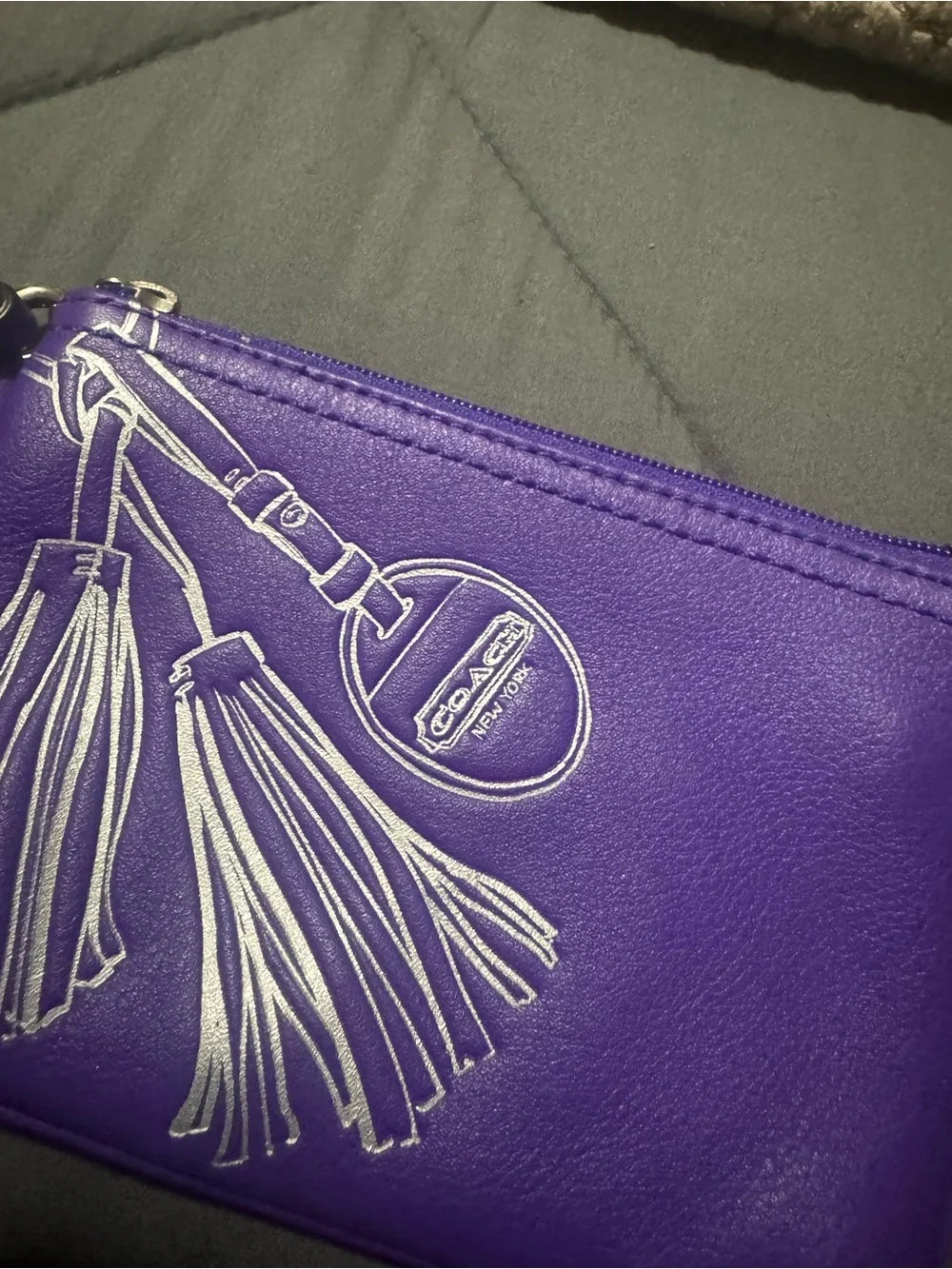 Coach Legacy Motif Wristlet - EUC